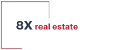 8x real estate logo